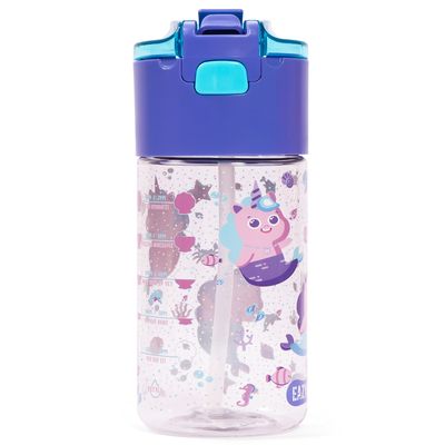 Eazy Kids Lunch Bag and Activity Backpack Set of 3 Mermaid-Purple Green